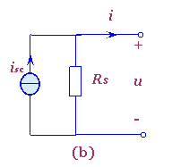 電壓源模型等效變換為電流源模型 