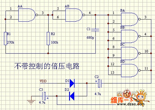 CW117／CW217／CW317交流峰值削波電路圖