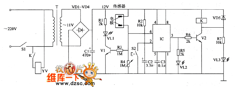 農(nóng)用自動(dòng)供水器電路圖（八）