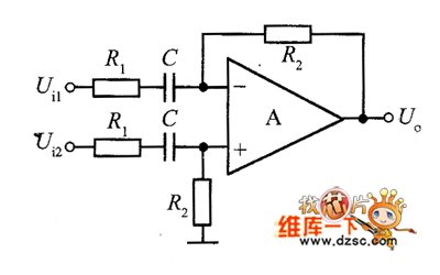 差動(dòng)型的微分電路圖